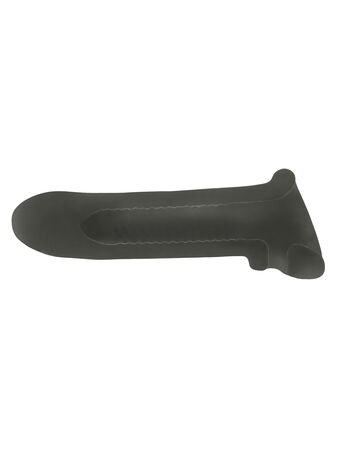 Черный фаллоудлинитель Titan - 16,5 см.